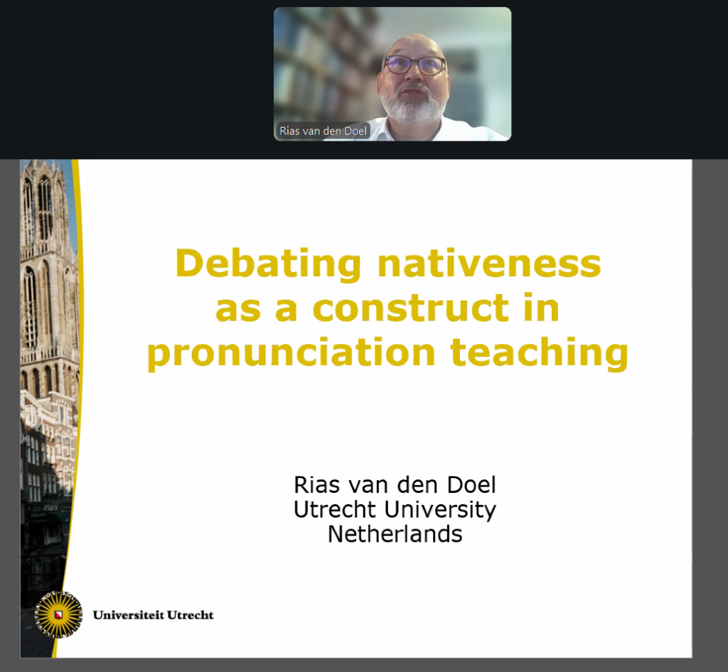 A screenshot of Doel's webinar 